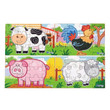 Viga Jigsaw Farm 4 in 1