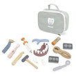 wooden toy dentist set