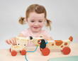 Mentari Puppy On Wheels Pull Along - image 4