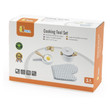 Viga Wooden Toy Pots & Pan Cooking Set Box