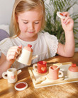 Mentari Wooden Tea Time Tray Set - image 5