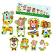 Djeco Big and Small Game on the Farm 16pc Toddler Puzzle - image 3