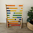large colourful wooden abacus