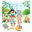 Djeco Bonjour Paris Dress Up Collage Set - image 4