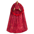 Great Pretenders Red Triceratops Hooded Cape - image 3