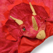 Great Pretenders Red Triceratops Hooded Cape - image 4