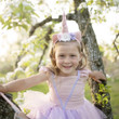 Great Pretenders Pink Shimmer Unicorn Dress & Headband - image 5