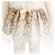 Great Pretenders Gracious Gold Sequins Skirt, Wings & Wand Kids Costume Set - image 3
