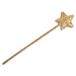 Great Pretenders Gracious Gold Sequins Skirt, Wings & Wand Kids Costume Set - image 5