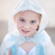 Great Pretenders Blue & Silver Snow Queen Cape - image 9