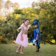 Great Pretenders Teal & Gold Starry Night Dragon Costume - image 10