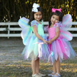 Great Pretenders Pink Butterfly Dress & Wings with Wand Kids Fairytale Costume Set - image 10
