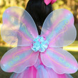 Great Pretenders Pink Butterfly Dress & Wings with Wand Kids Fairytale Costume Set - image 12