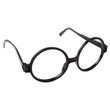 Great Pretenders Black Wizard Cloak with Glasses Kids Hooded Robe Costume Set - image 3
