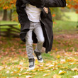 Great Pretenders Black Wizard Cloak with Glasses Kids Hooded Robe Costume Set - image 6