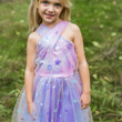 Great Pretenders Ombre Lilac Taylor Swift Eras Fancy Dress Kids Gown Costume - image 4