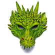 Great Pretenders Green Dragon 3D Mask Kids Costume - image 2