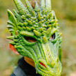 Great Pretenders Green Dragon 3D Mask Kids Costume - image 12