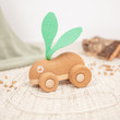 Korko Hopping Bunny Pull Along Cork Toy - image 2