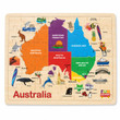  Australia Map Wooden Jigsaw Puzzle