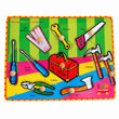 Wooden Tools Puzzle with Knobs