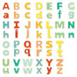 Hape Magnetic Alphabet - Uppercase and Lowercase Letters