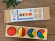 Qtoys Circle Fraction Puzzle