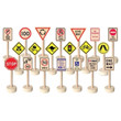 fun factory wooden road sign set