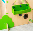 Plug It Felt Storage Bag on wall panel