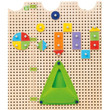 triangle plug it bag on wall