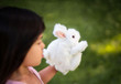 Folkmanis White Bunny Rabbit Puppet - image 4