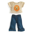 Djeco Lovely Doll Outfit Invory Shirt & Jeans