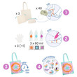 Djeco Do It Yourself Tie Dye Kit - image 4