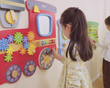 viga wall activity panel train