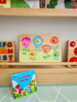 Flower Garden Puzzle and Book Set