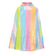 Pretenders Stripy Sequins Cape