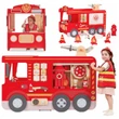 viga indoor play equipment fire engine