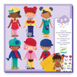 Djeco Soft Dress Up Collage Set 1