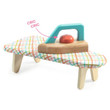 Djeco Pretend Play Ironing Board with Clothes to Iron - image 3