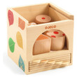 Djeco Mini Cube Animal Shape Sorter with 5 Shape Boards - image 2