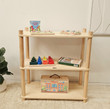 Qtoys Montessori 3 Tier Shelf 