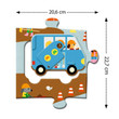 Djeco Construction Site 17pc Giant Puzzle 3