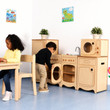 kinderplay natural home corner kids set