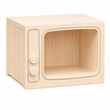 Toddler Play Natural Home Corner Kitchen Set - Microwave