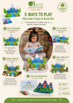 Qtoys Mountain Puzzle and Book Set - image 2