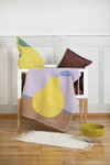 David Fussenegger Violet Pear Juwel Bassinet Blanket 1