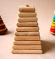 Qtoys Natural Square Stacker 2