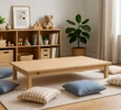 Elegance Low Rectangle Wooden Table