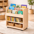 Mobile Book Display Unit & Shelf