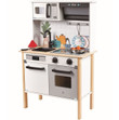 hape modern smart wooden play kitchen